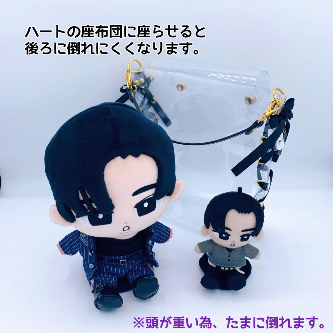 編み上げリボンのすのチルぬいぐるみポーチ♡Big＆Small♡SnowMan