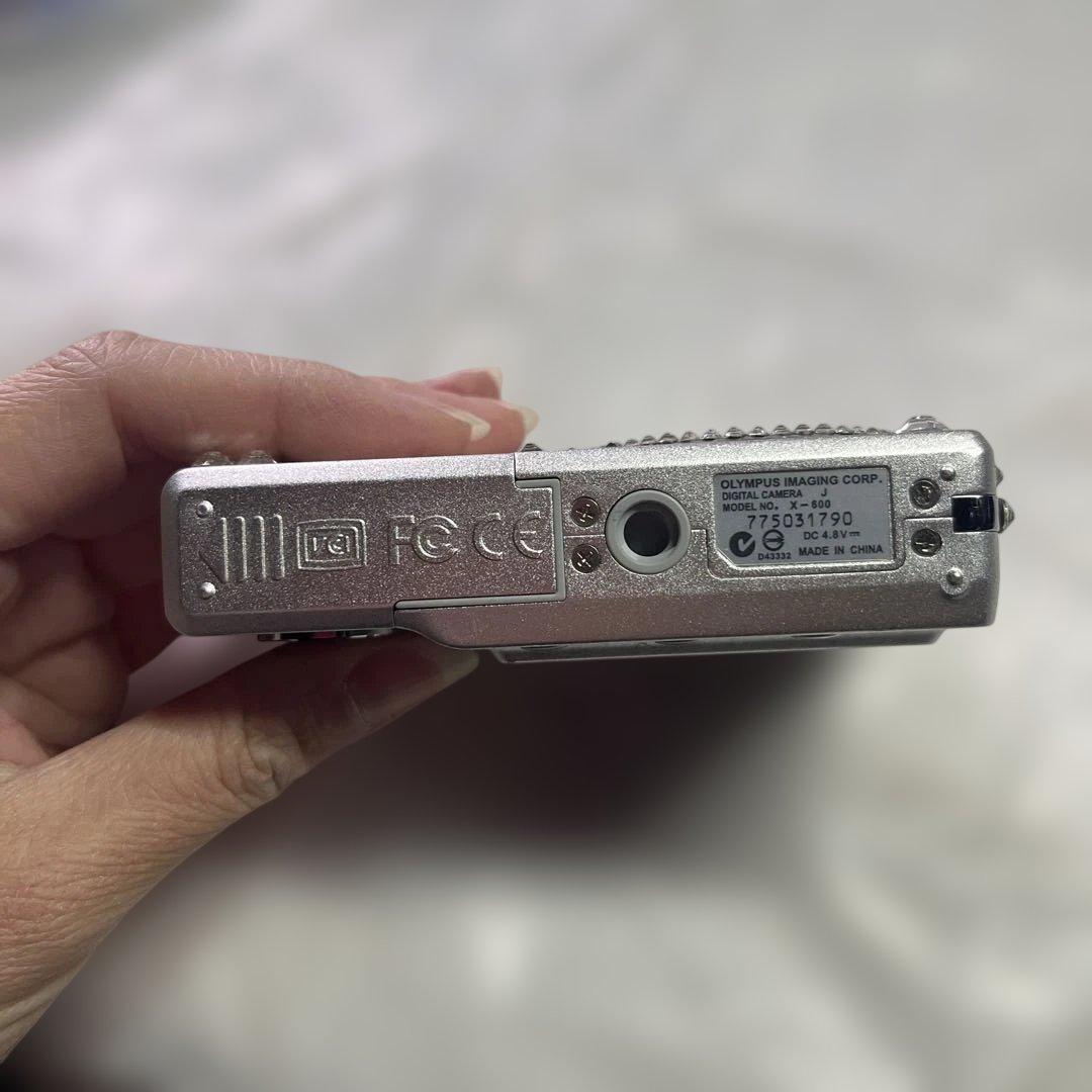 オリンパス 本物スワロフスキー OLYMPUS CAMEDIA X-600 綺麗 - メルカリ