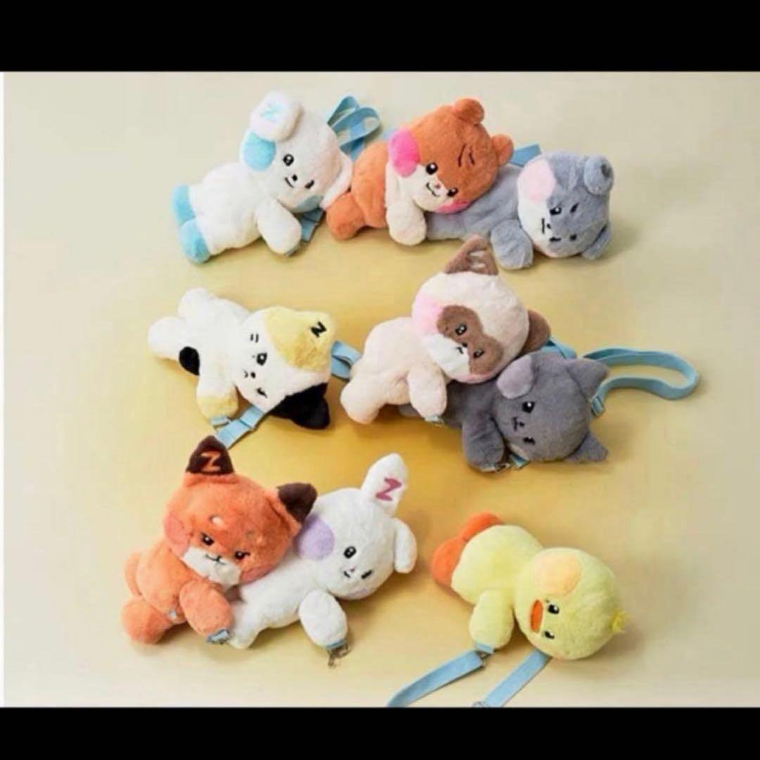 zeroni テュニニ フラットぬいぐるみ シュニニ ゼロニ デカい バッグ