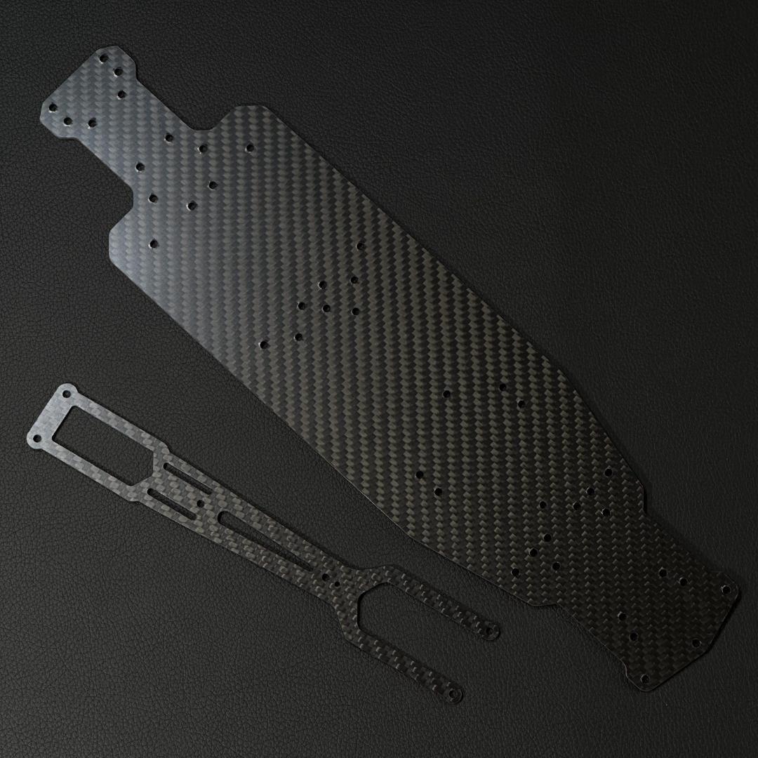 特注品 ヨコモ RD2.0 カーボンシャーシ 2.0mm + アッパ m1512