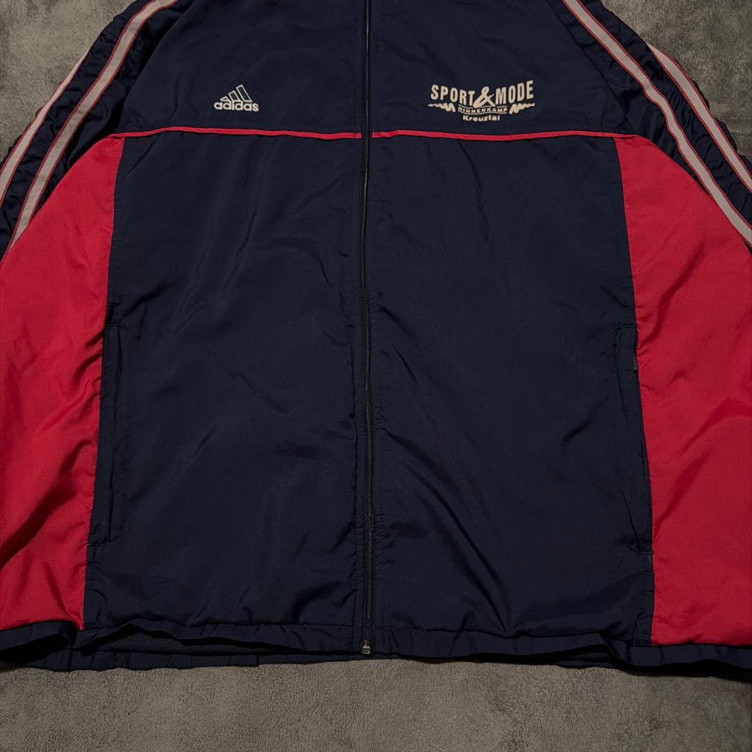 90s 万国旗タグ アディダス トラックジャケット ナイロンジャケット