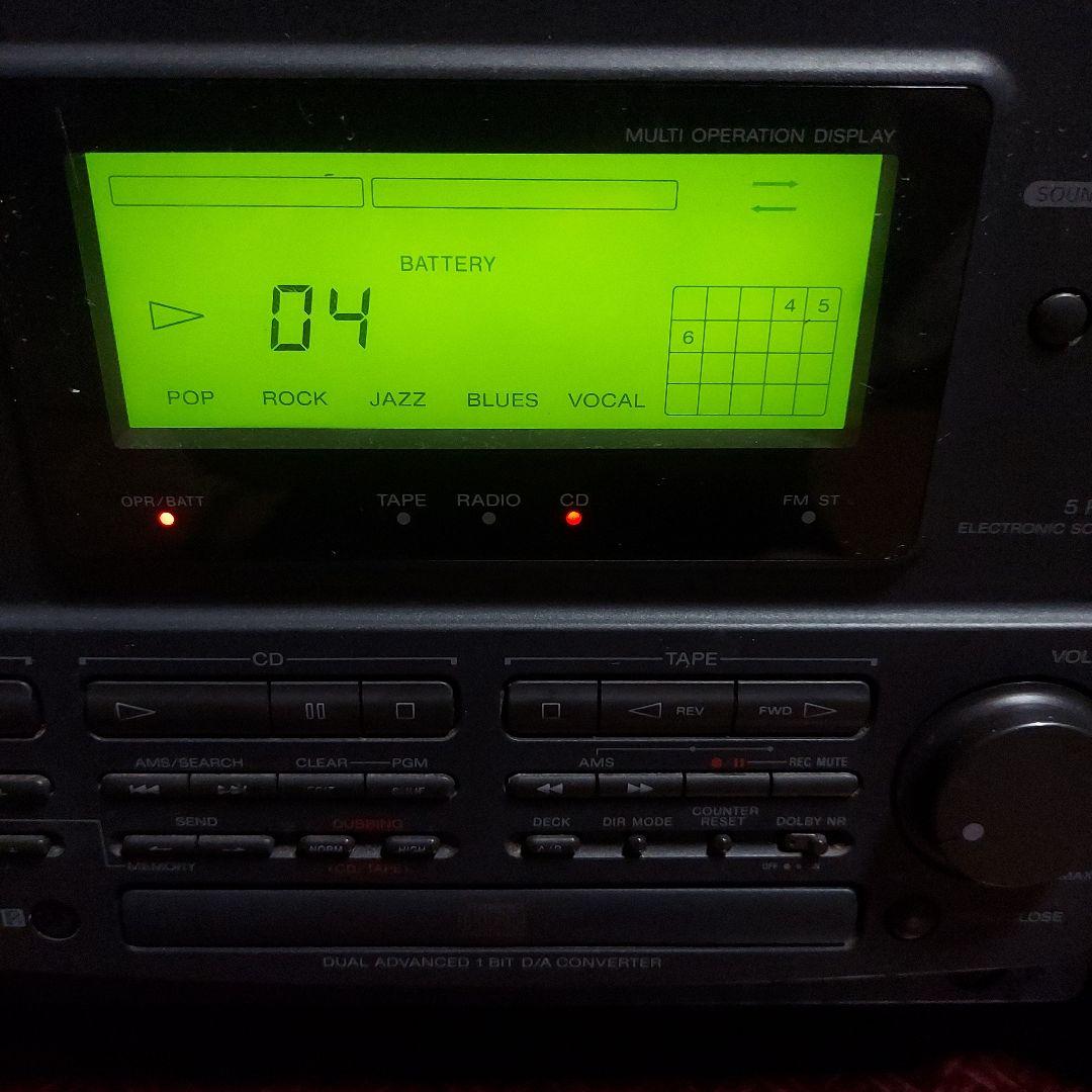 ソニーCD ラジカセソナホークZS-5 - メルカリ
