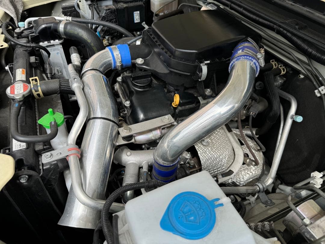 津田 レーシング サクション パイプ 新型 ジムニー JB64 エアクリ