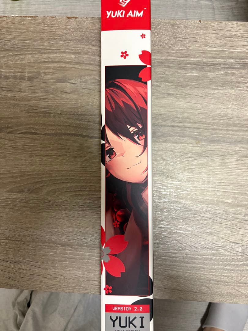 yukiaim oniマウスパッド 2022(白) Yuki Aim - Oni 2.0 - Glass Mousepad Limited