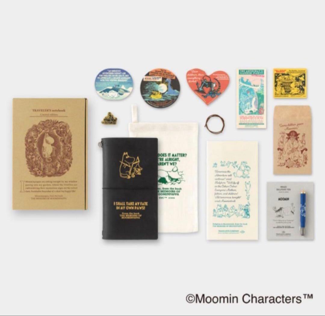 新品 トラベラーズノート 限定セット MOOMIN パパの思い出 ムーミン TF トラベラーズノート 限定セット MOOMIN パパの思い出