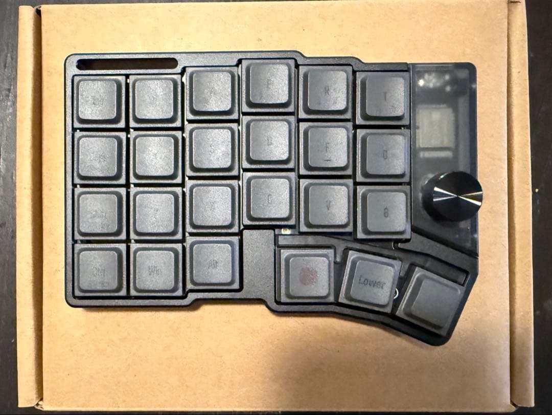 ダ*パ様 Cornix LP分割キーボード BLACK - メルカリ