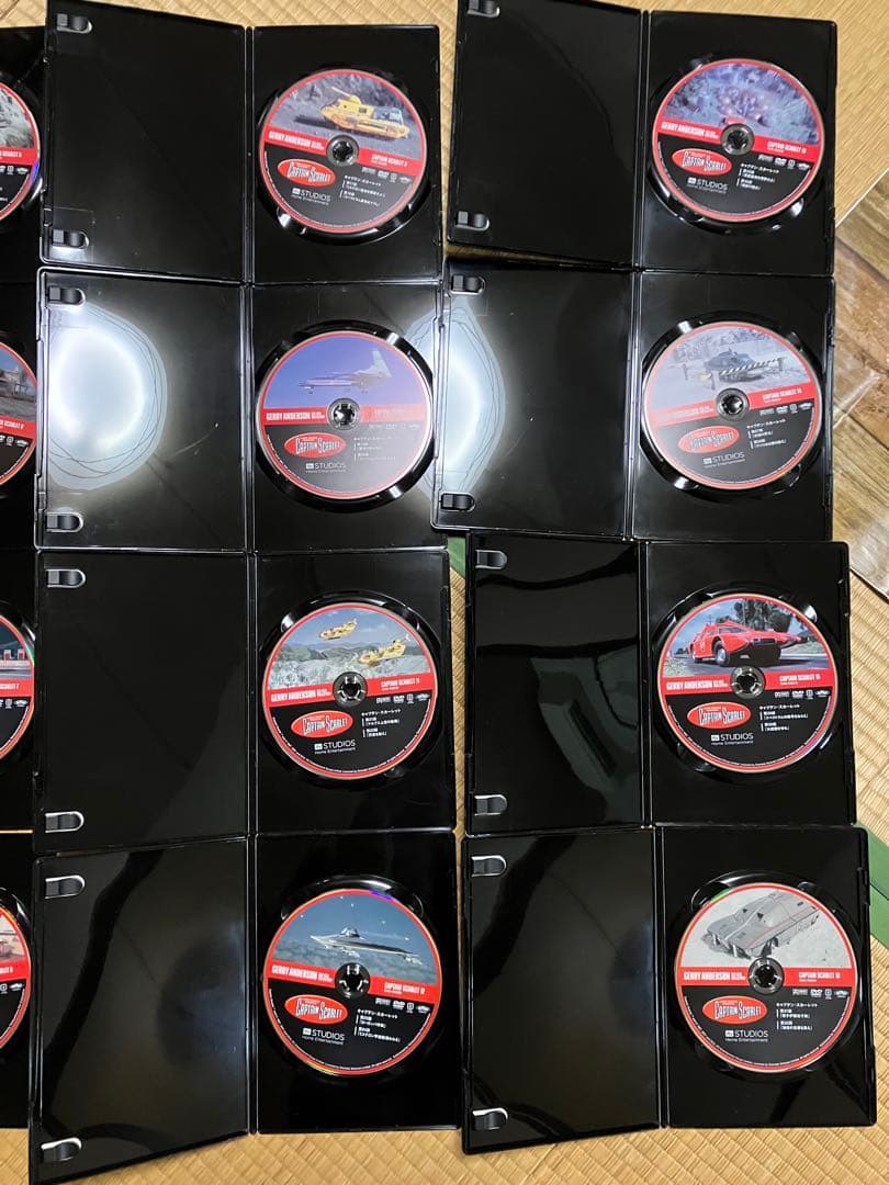 DVDキャプテンスカーレットデアゴスティーニ版全16巻冊子無ジェリー