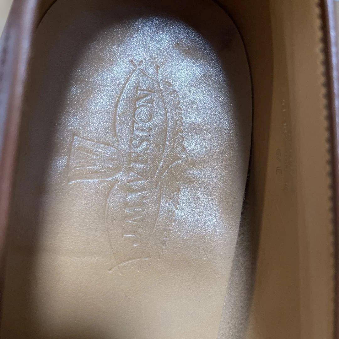 【美品】 J.M.WESTON 25.5 ブラウンレザー ローファー
