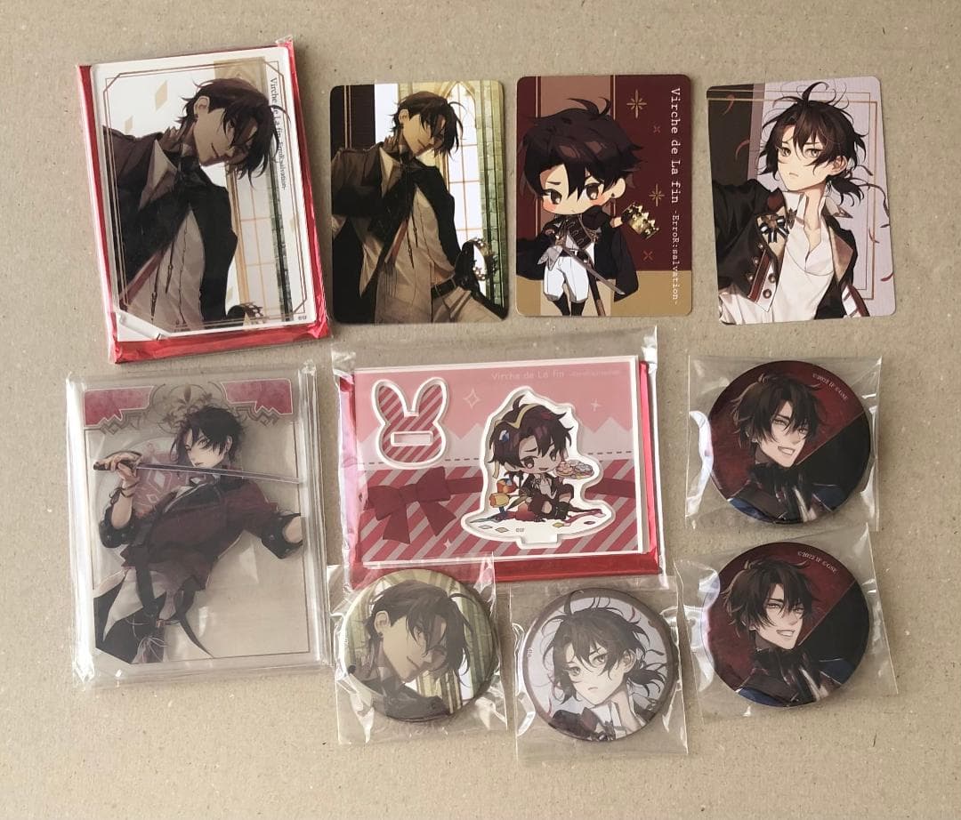 終遠のヴィルシュ アドルフ 冬の市 春風マルシェ 缶バッジ パルカ アクスタ 終遠のヴィルシュ アドルフ 冬の市 春風マルシェ 缶バッジ パルカ