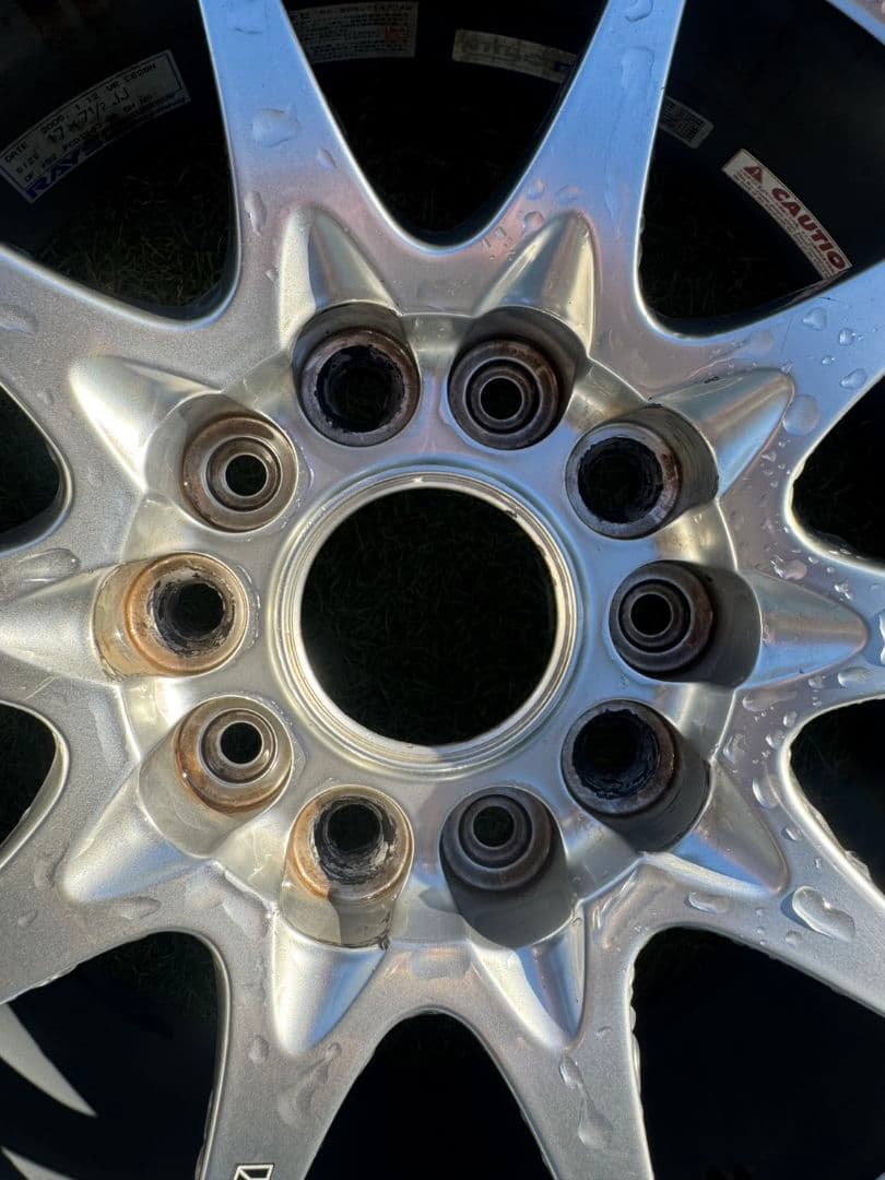 ①rays volkracing ce28 17インチ 7.5j 2本