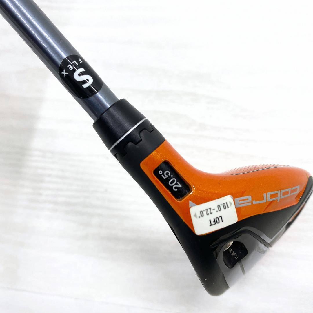 未使用品‼ Cobra KING F6 ユーティリティ 3.4UT 可変ロフト