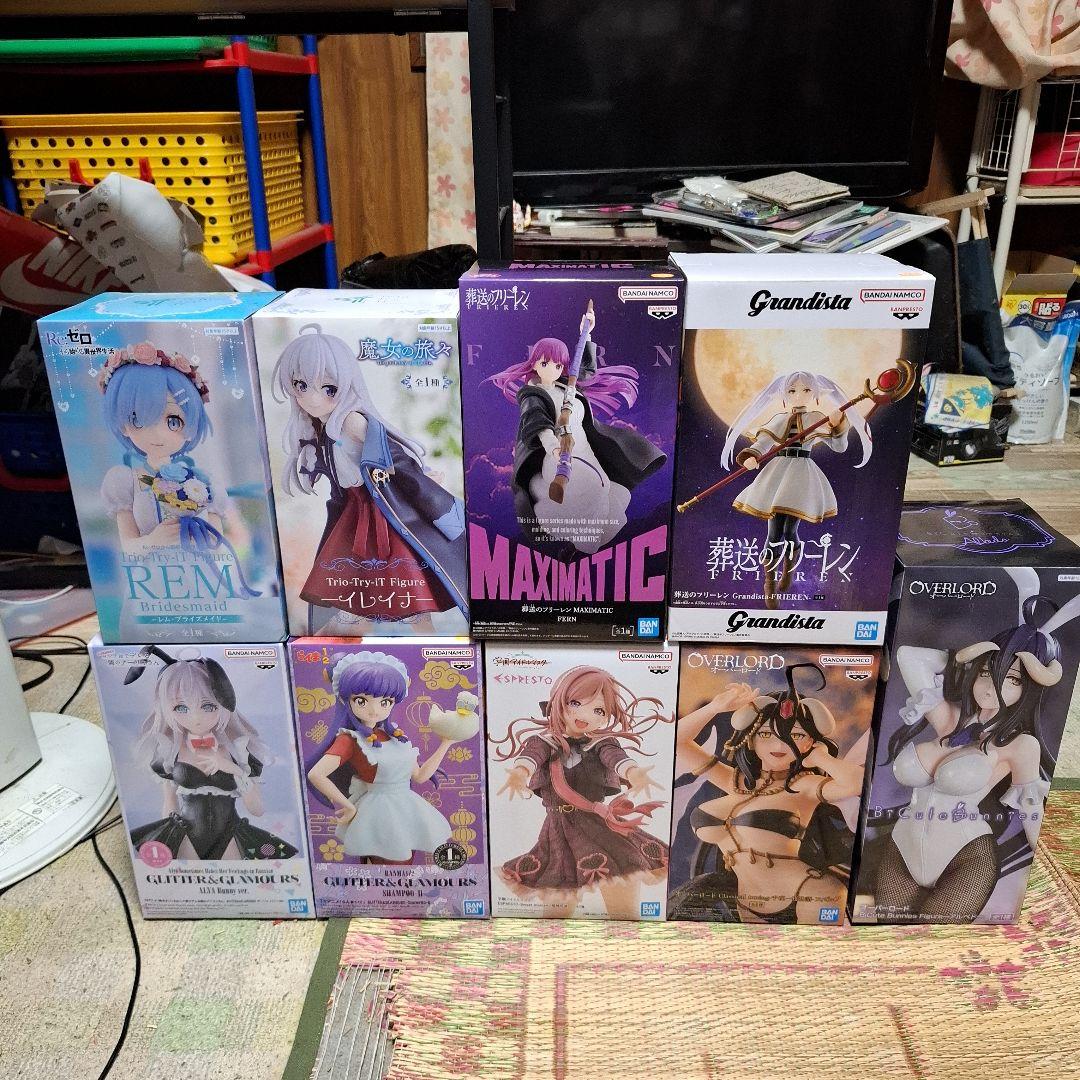 最新プライズ美少女フィギュア9点セットまとめ売り - メルカリ