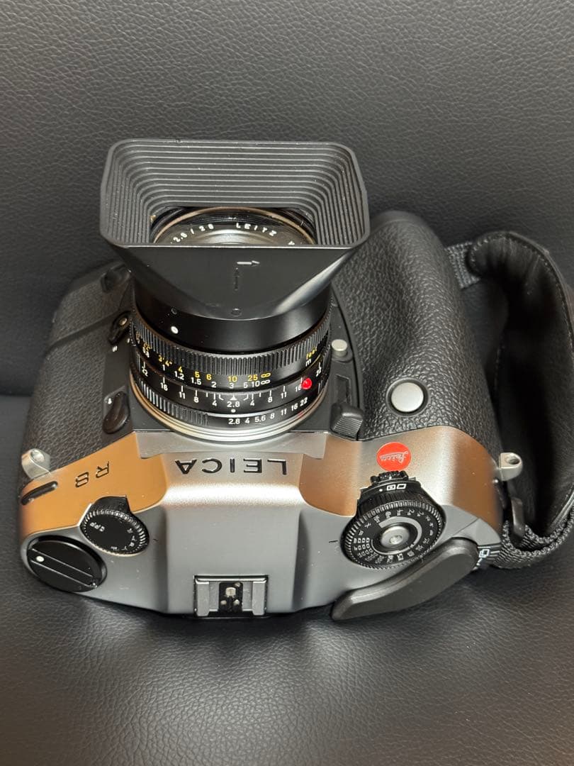 新同 美品！LEICA R8カメラ +MD-R8+エルマリート28mm+フィルム - メルカリ