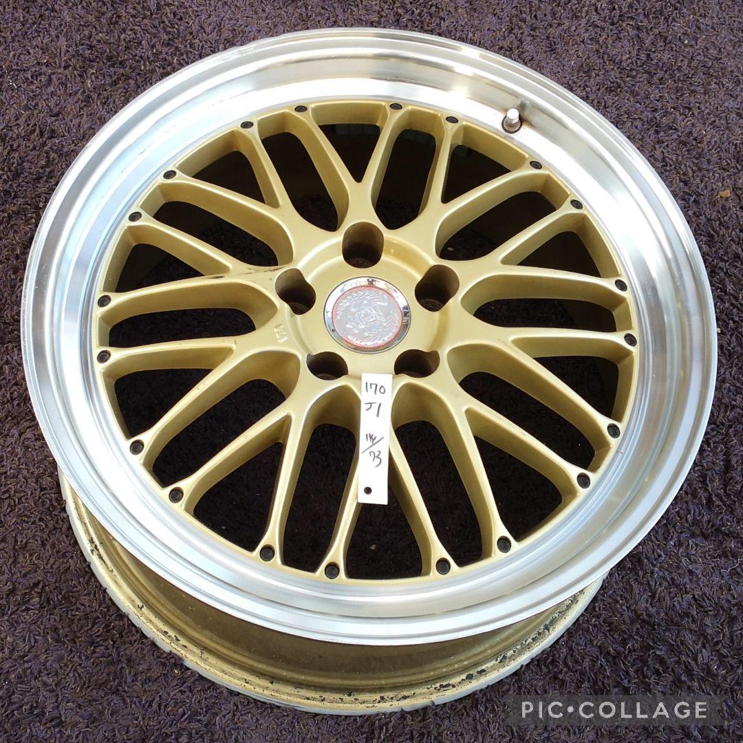 レアマイスター ブルネッロ ゴールド メッシュ 19インチ 5穴 114.3