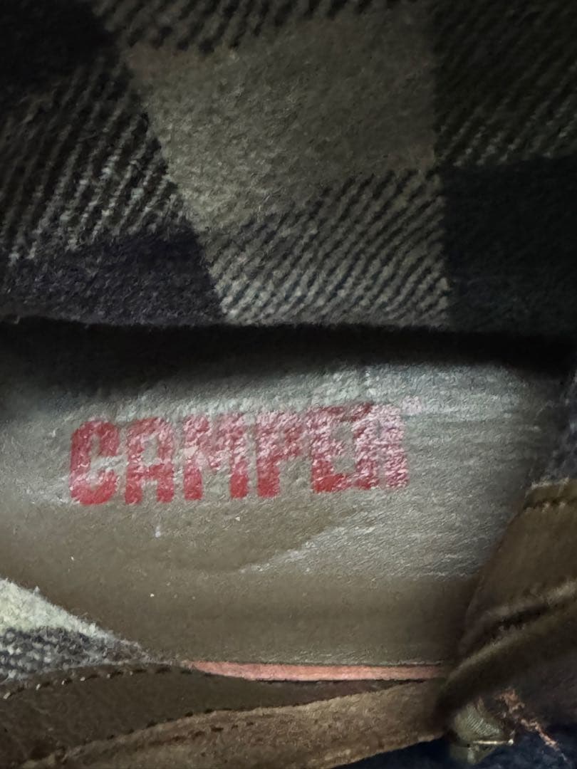 高級ソール】CAMPER カンペール サイドジップ レザーブーツ 41 - メルカリ