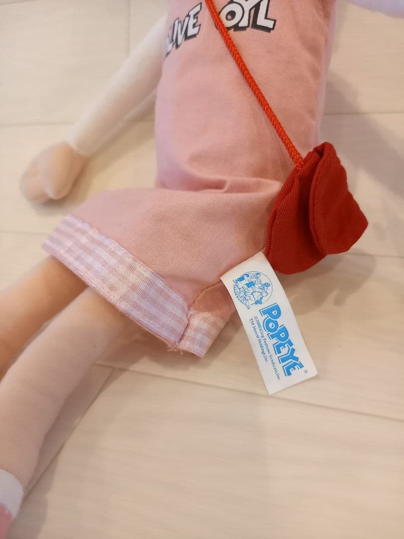 レトロ ポパイ オリーブ ぬいぐるみ 新品 タグ付き 2000年 セット売り