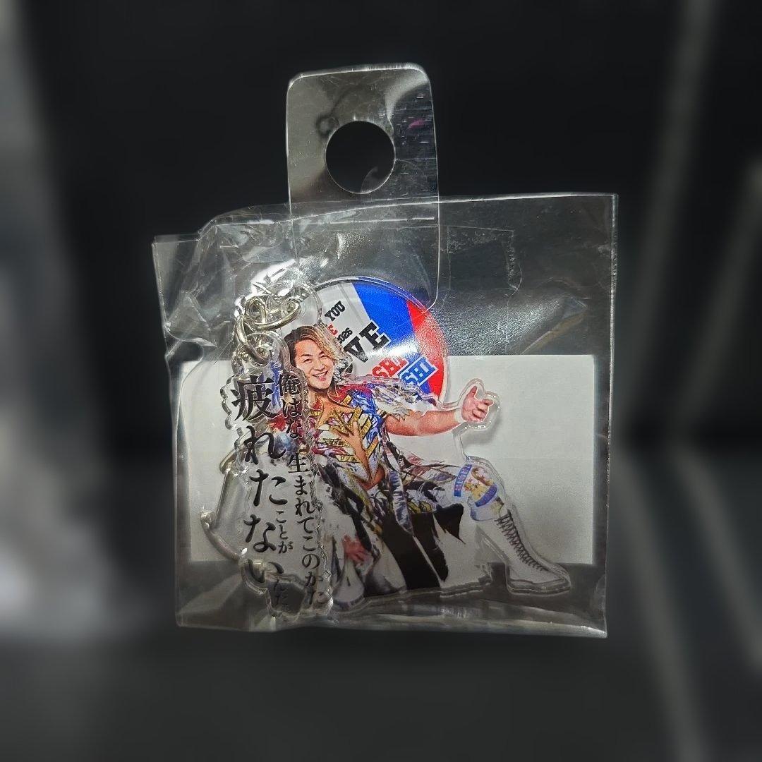 棚橋弘至 入場テーマ曲入り アクリルスタンド&キーホルダーセット 新