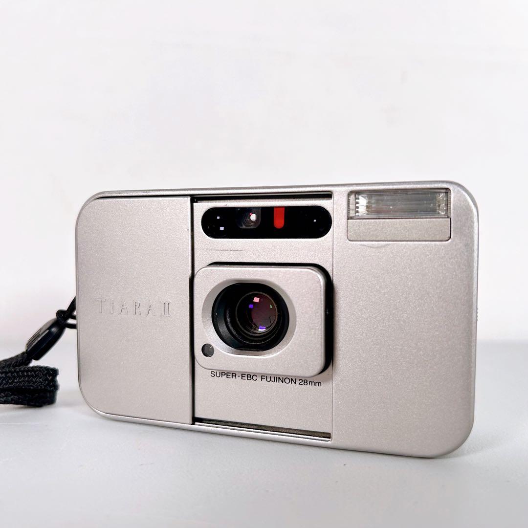 動作品】FUJIFILM TIARA II フジフィルム フィルムカメラ - メルカリ