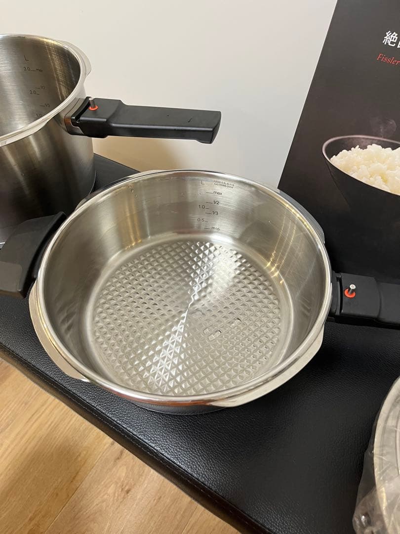 フィスラー プレミアムプラス 圧力鍋 2.5L + 4.5L セット 超高圧