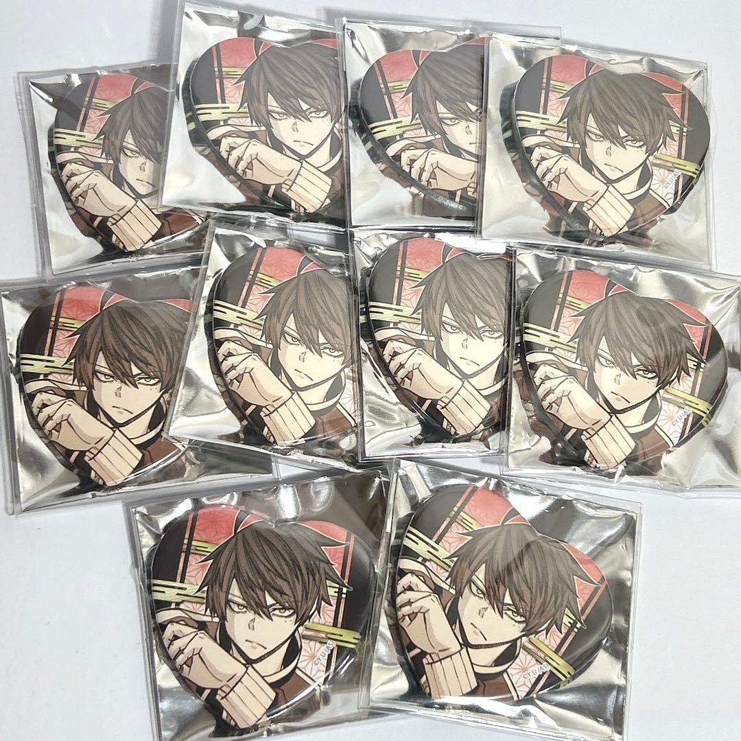 一ノ瀬四季 桃源暗鬼 ハート缶バッジ 原作絵 まとめ売り TVアニメ「桃源暗鬼」第2弾 ハート型缶バッジ （全8種トレーディング