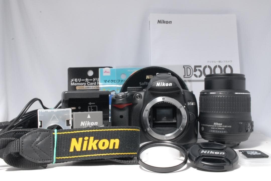 初心者おすすめ✨ Nikon D5000 レンズキット スマホ転送 美品 - メルカリ