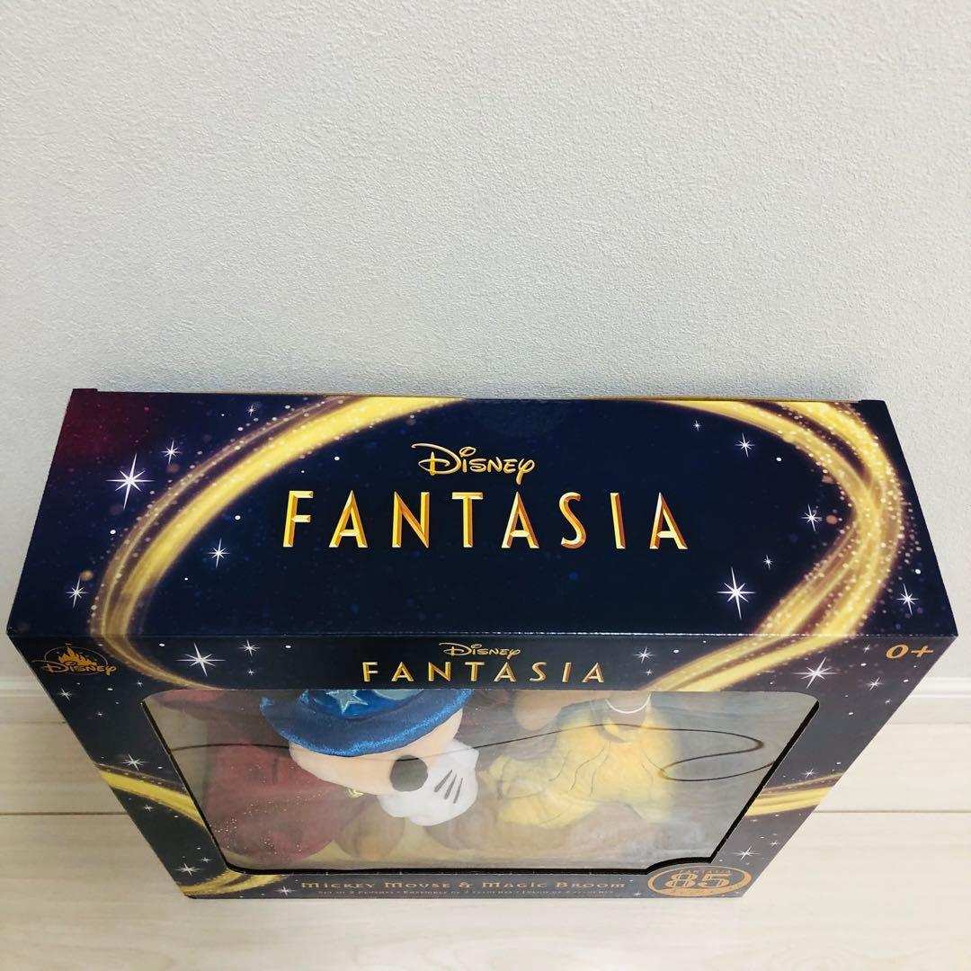 ファンタジア 85th ディズニーストア ミッキー&ホウキ ぬいぐるみ
