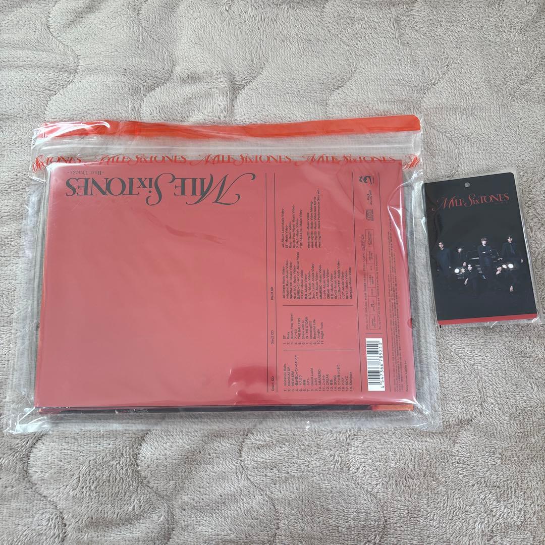 SixTONES MILE SixTONES -Best Tracks- 3形態