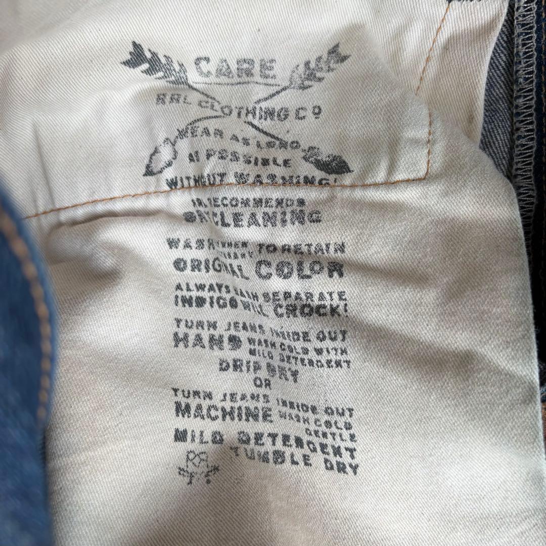 名作】RRL CRUSH JEANS ダメージ インディゴ デニムパンツ 32 - メルカリ
