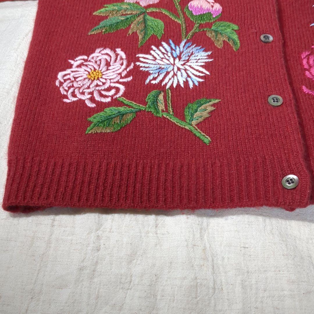 KEITA MARUYAMA ケイタマルヤマ 刺繍 カーディガン 90's ラム - メルカリ