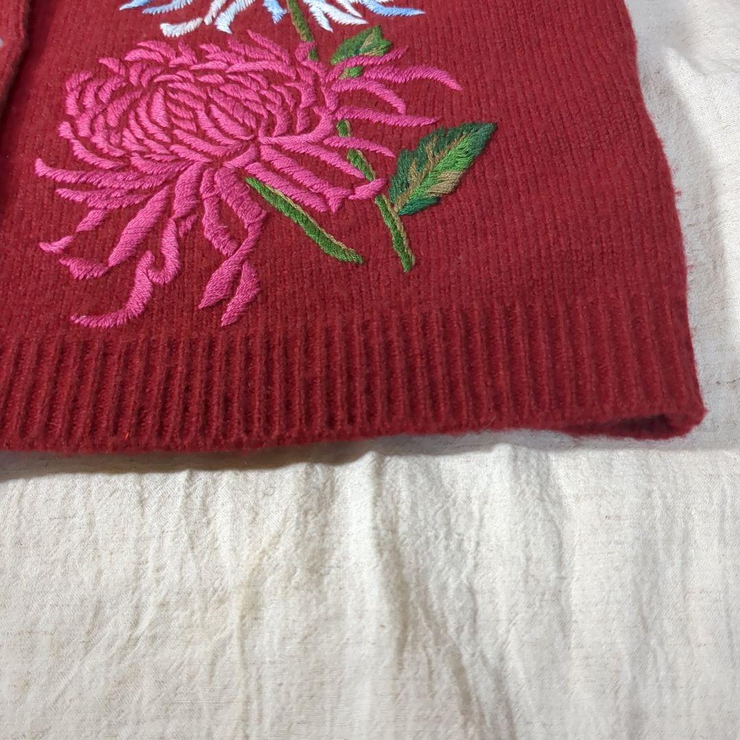 KEITA MARUYAMA ケイタマルヤマ 刺繍 カーディガン 90's ラム - メルカリ