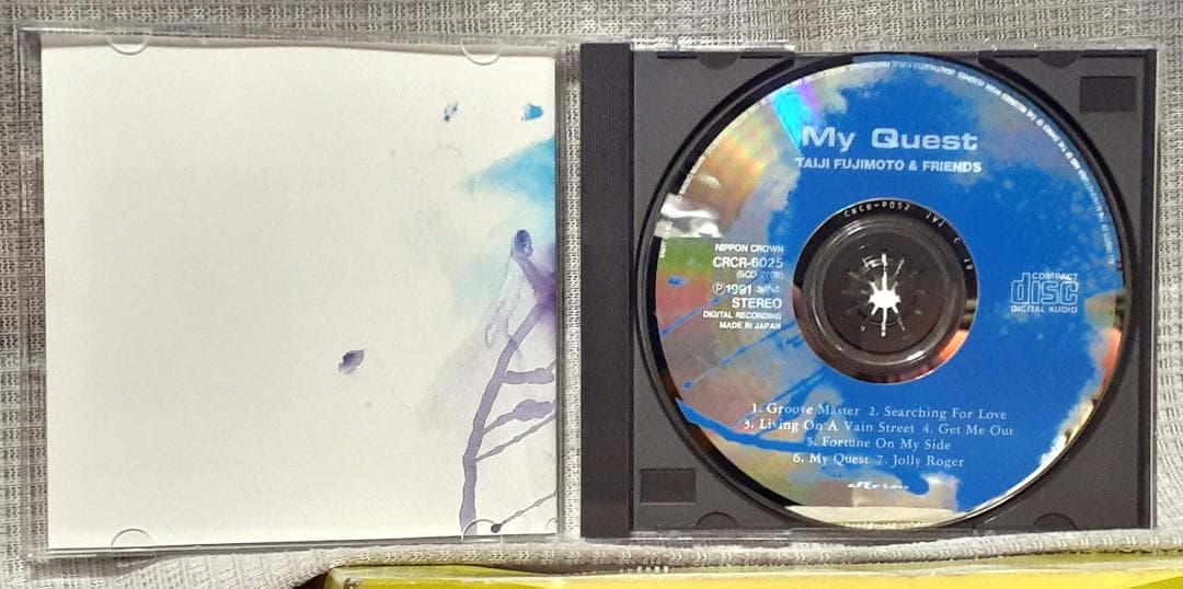 藤本泰司＆フレンズ My Quest / マイ・クエスト 公式 美品♪