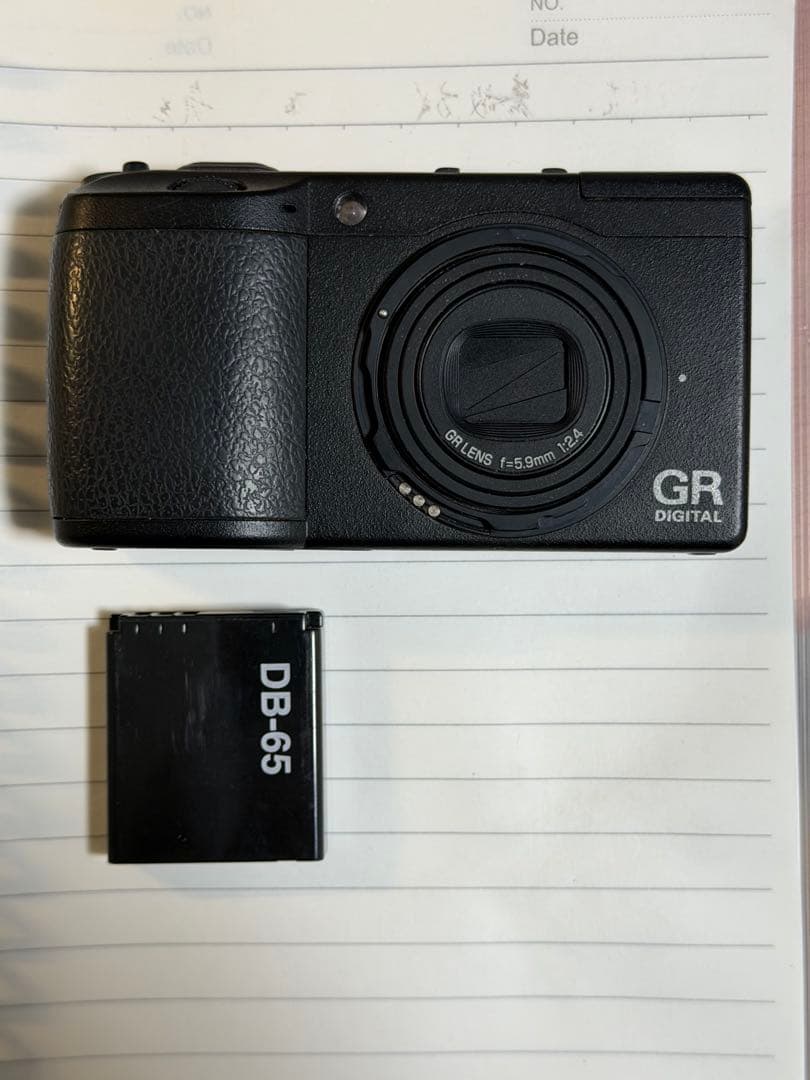 ジャンク品　RICOH GR DIGITAL II 訳ありジャンク品 RICOH GR DIGITAL II 本体と付属品