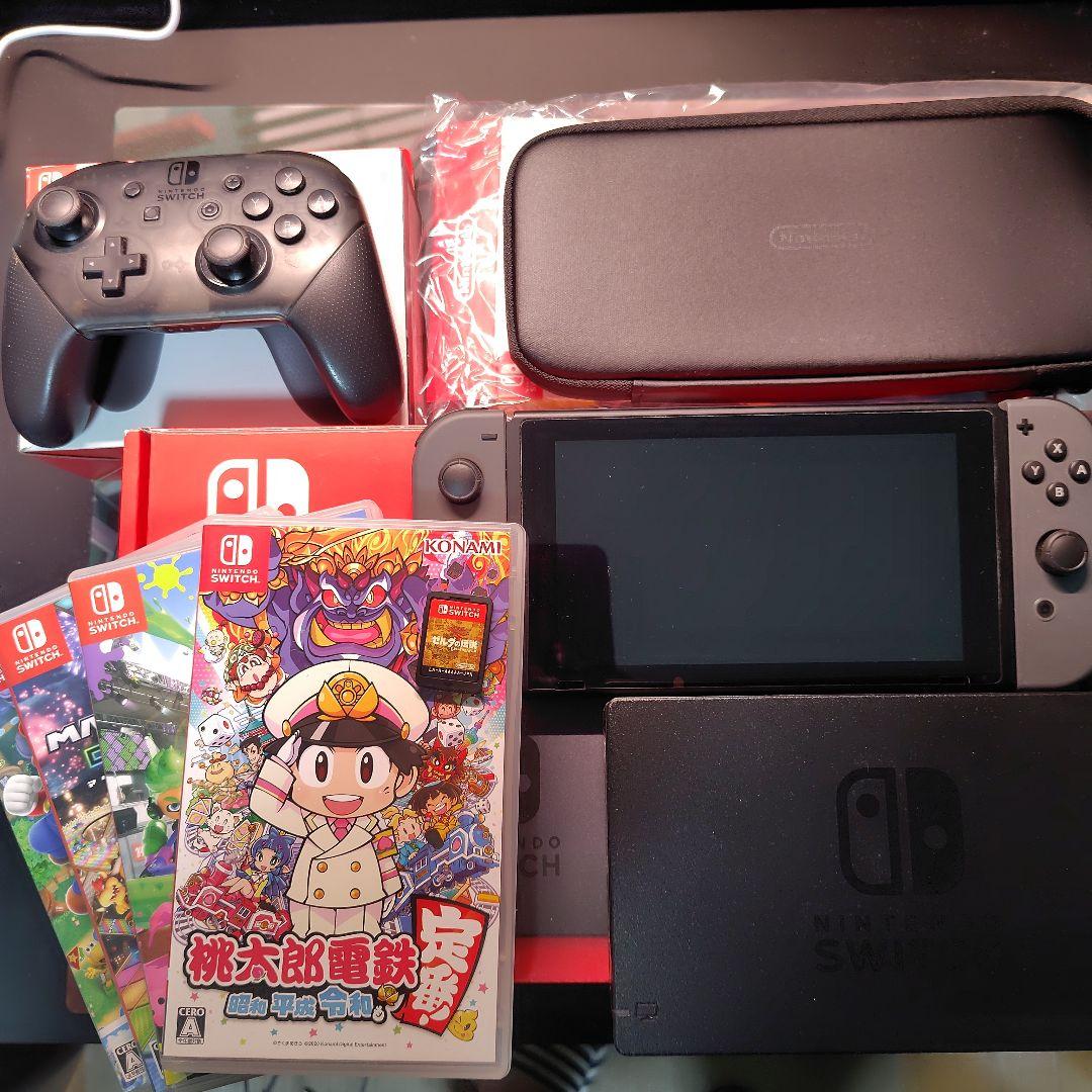 Nintendo Switch グレー Proコントローラセット Nintendo Switch 2 Pro コントローラー 純正品 BEE-A-FSSKA
