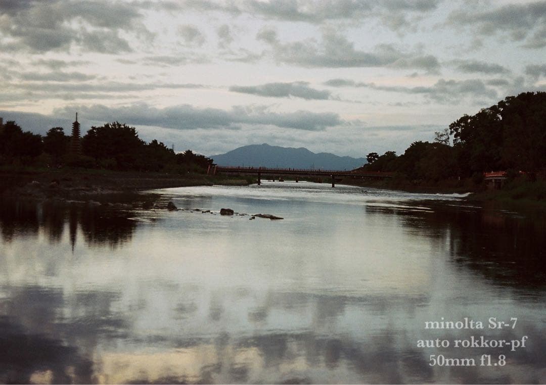 ☆希少美品☆minolta sr-7/緑のロッコールf1.8☆完動品＊初期保証付