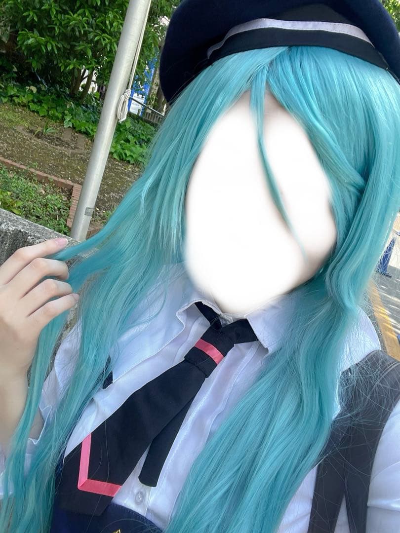 プロセカ 日野森雫 巡音ルカ ももいろの鍵 コスプレ衣装 ウィッグ