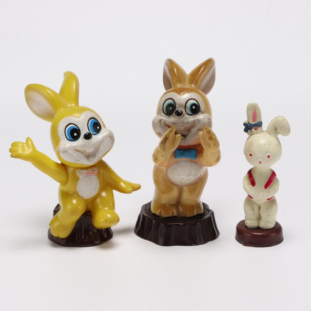 065C エスエス製薬 初代ピョンちゃん ピョンちゃん ソフビ 当時物 企業