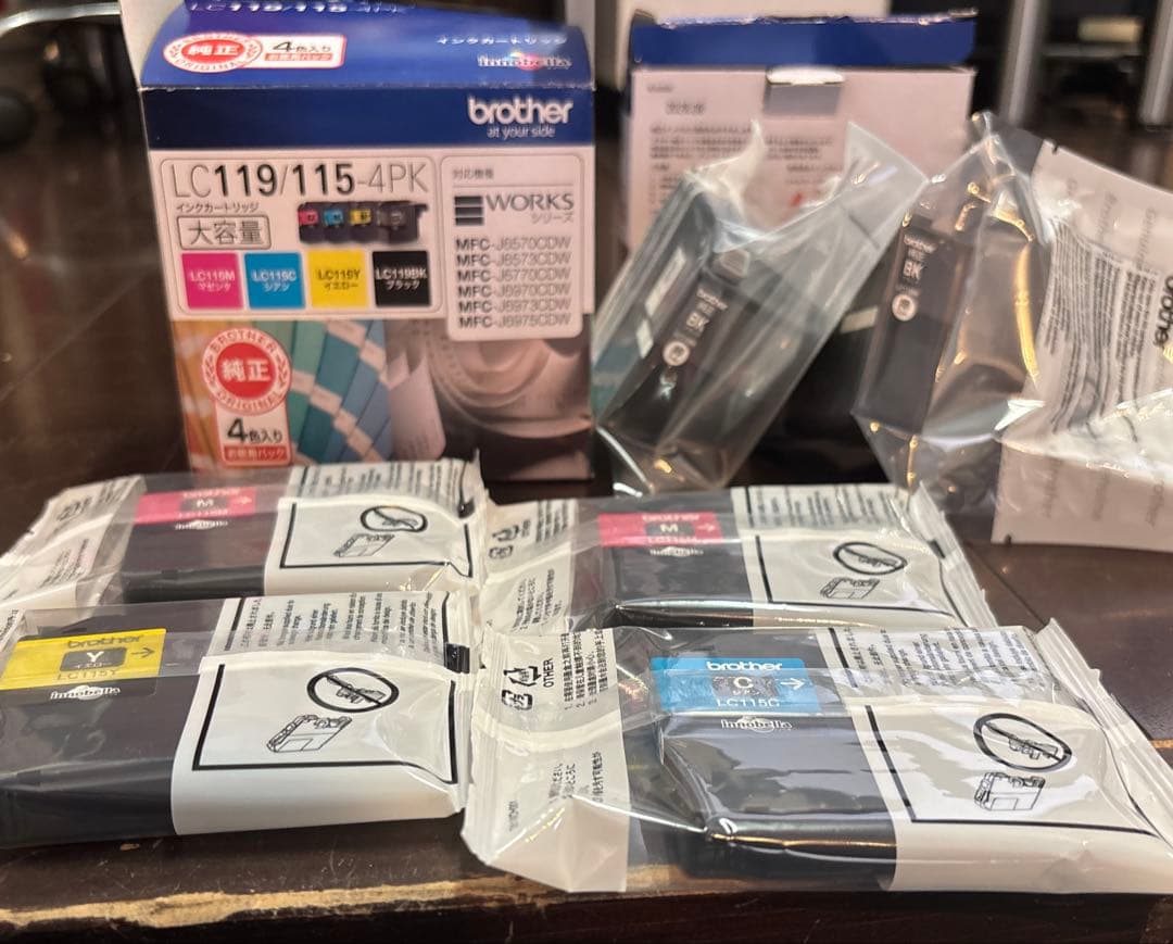 Brother LC119/115-4PK インクカートリッジセット - メルカリ