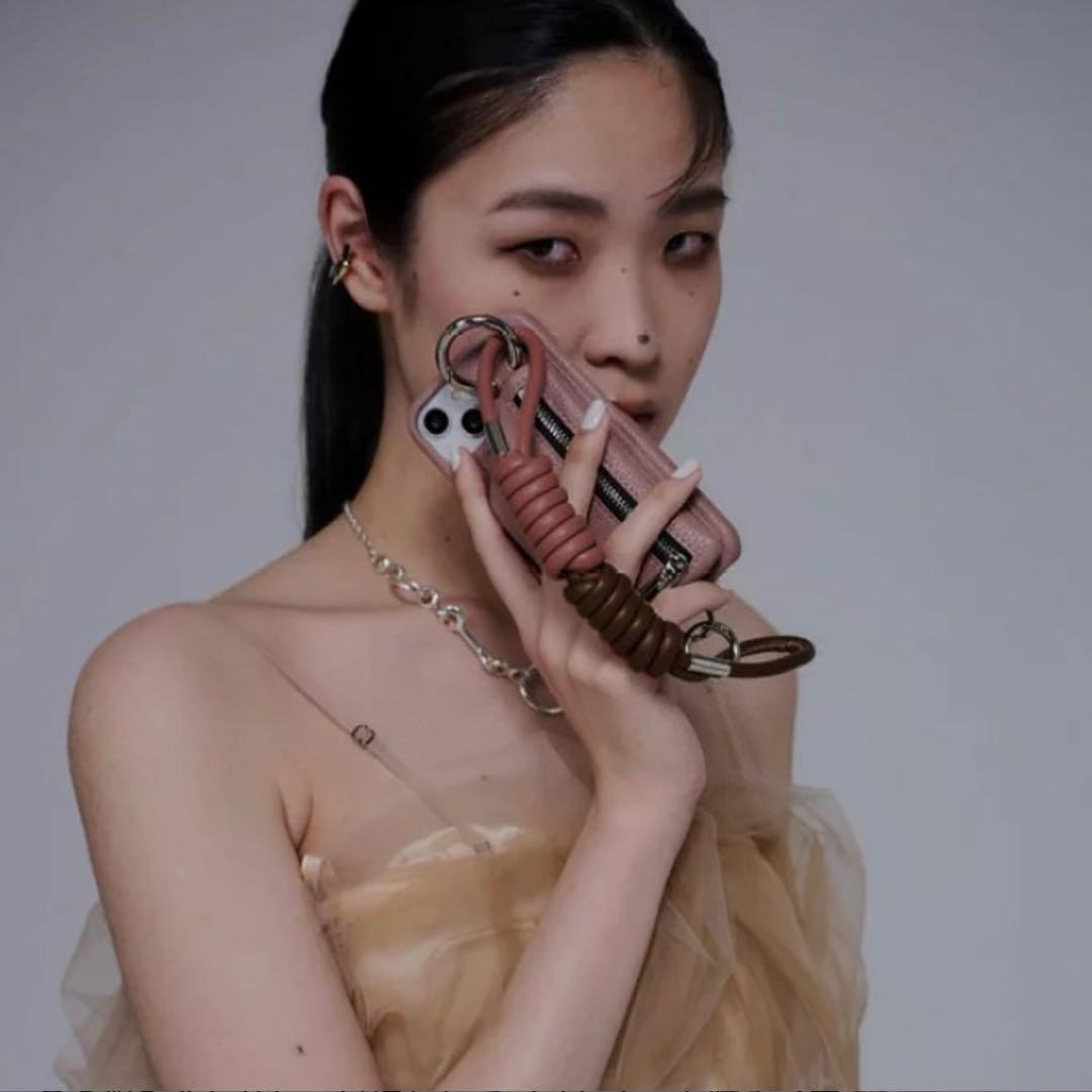 ajew iPhone15promax pinkbeige エジュー ケース patent case | iPhone15ProMax / beige - ajew