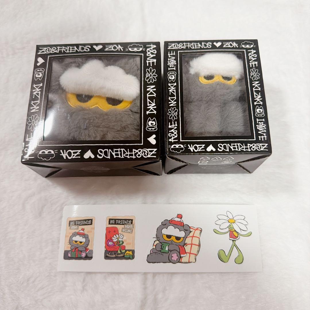 ZO&FRIENDS popup ZOA フェイスポーチ キーリング 特典付 ZO&FRIENDS フェイスポーチキーリング(ZOAful Winter) ZOA – LINE