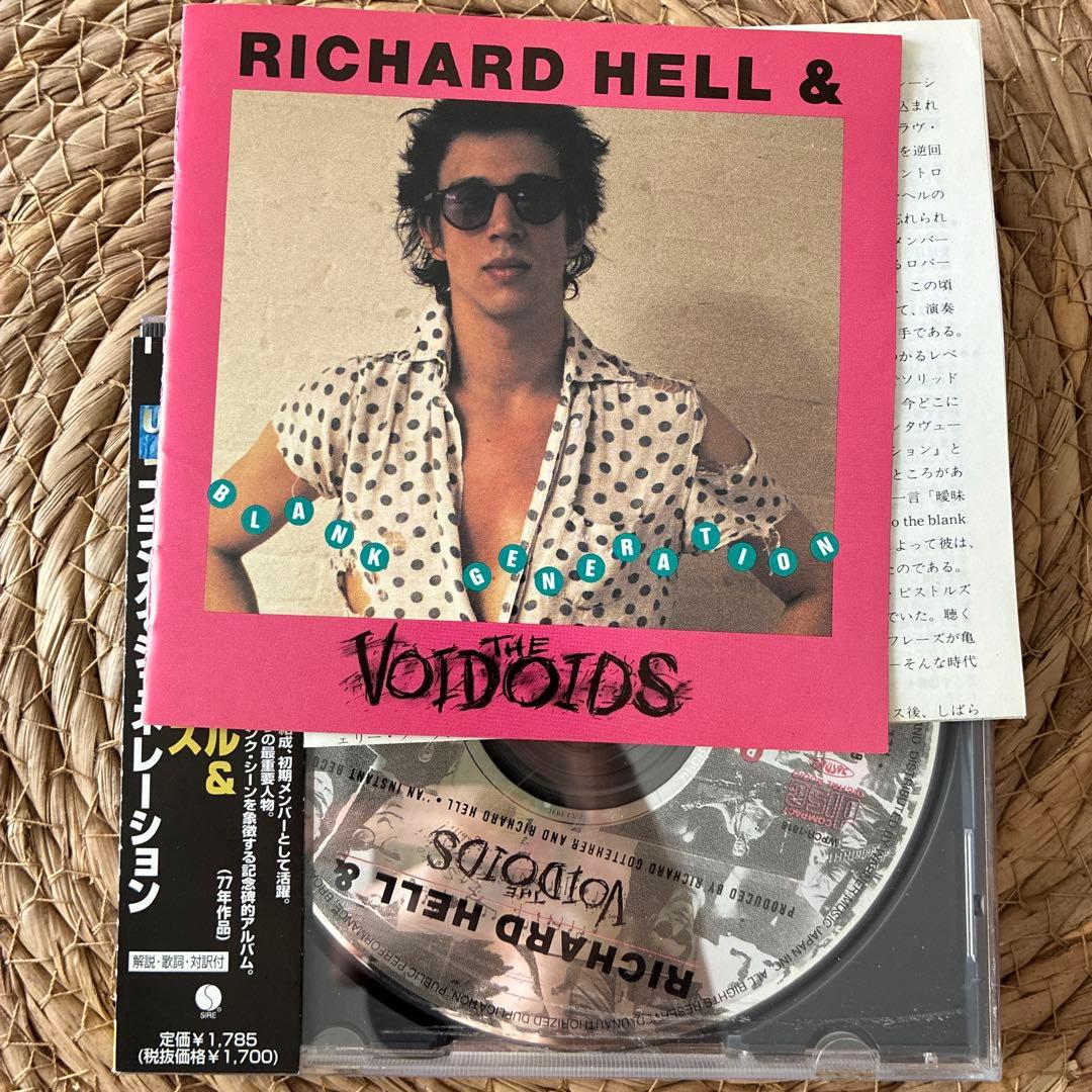 RICHARD HELL & THE VOIDOIDS - メルカリ
