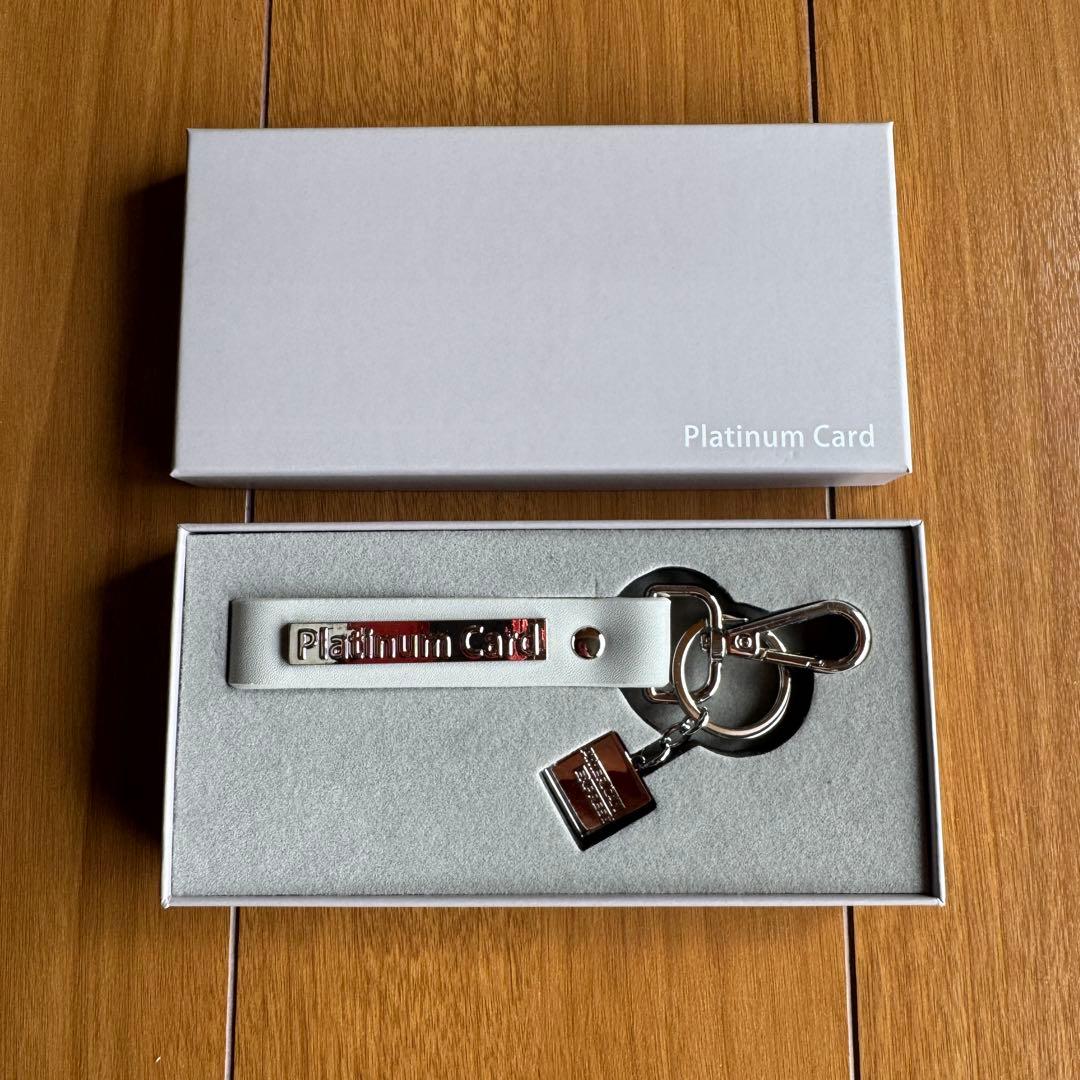 アメックス Amex プラチナ キーホルダー ノベルティ 非売品 - メルカリ