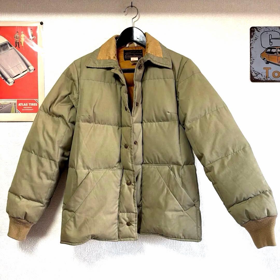 超定番 エディーバウアー 70s 黒タグ snap jack jacket M - メルカリ