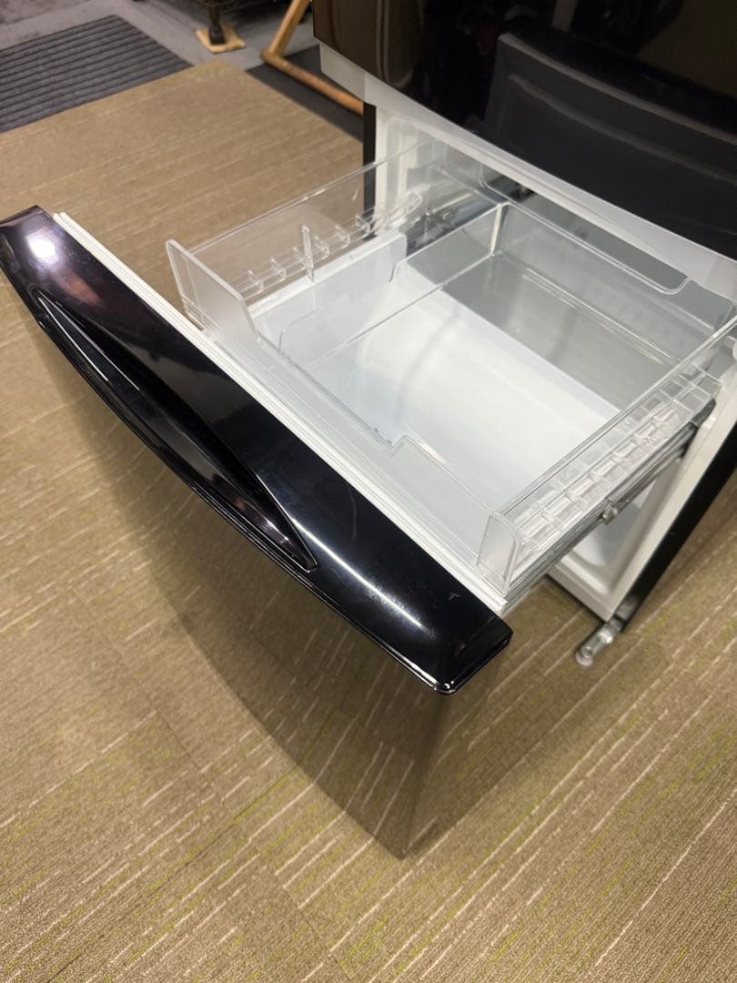 洗浄消毒作業済】TOSHIBA 171L 冷凍冷蔵庫 GR-M17BS(K)