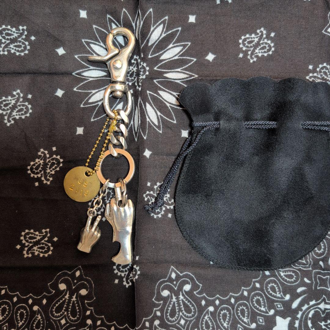 US(アス)オリジナルキーチェーンショートキーホルダー3点セット