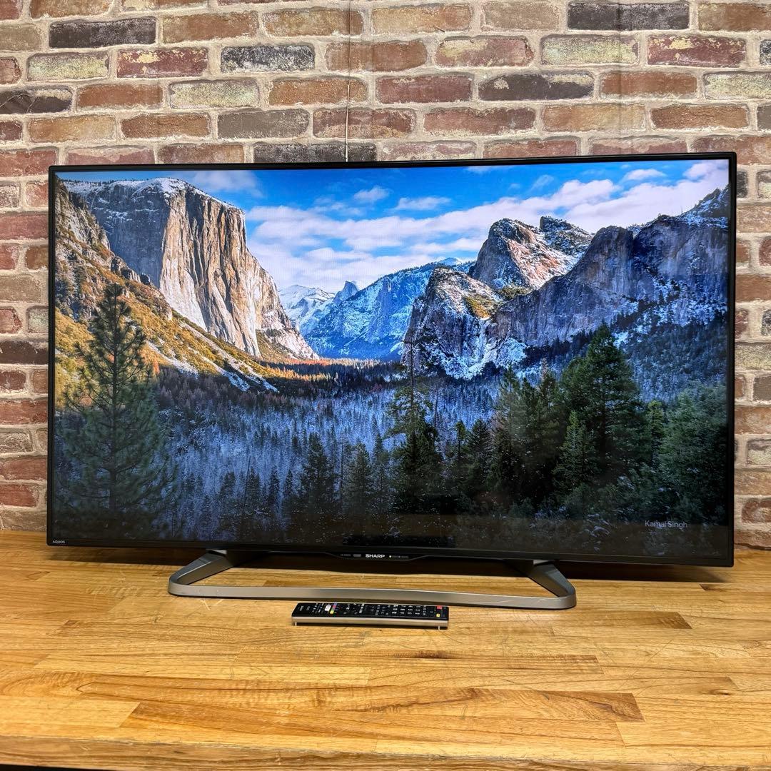 シャープ 50V型 液晶テレビ AQUOS LC-50BW30 裏番組録画対応 - メルカリ