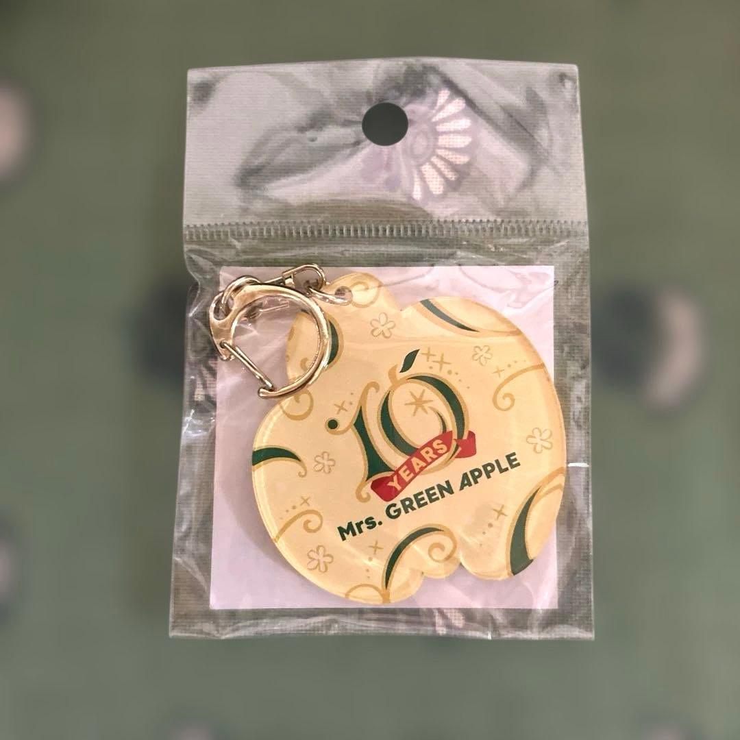 新品 Mrs. GREEN APPLE 10周年 アクリルキーホルダー 大阪 - メルカリ