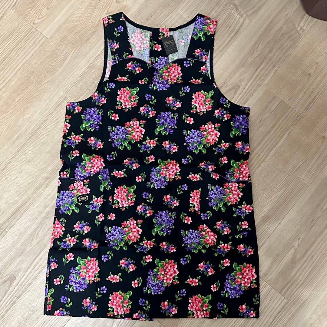 FEILER 花柄ノースリーブ布製エプロン - メルカリ