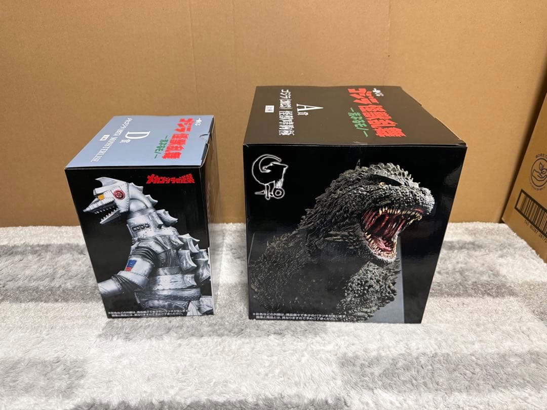 一番くじ ゴジラ 怪獣乱舞 A賞 ゴジラ(2023)、D賞メカゴジラ 計17点