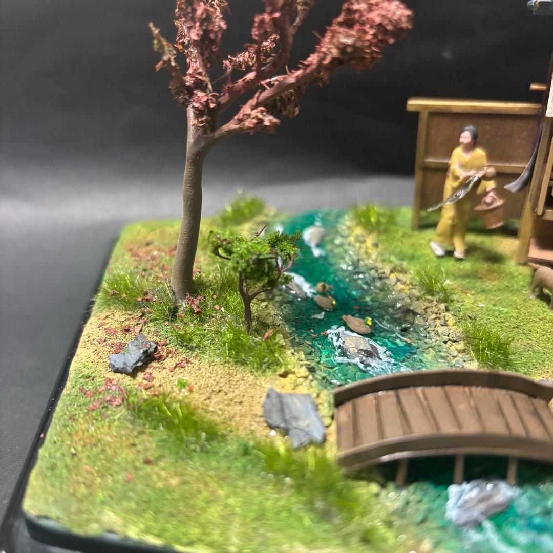 ウミさん専用マイクロエース 風物詩 そば屋 完成品 ジオラマ - メルカリ