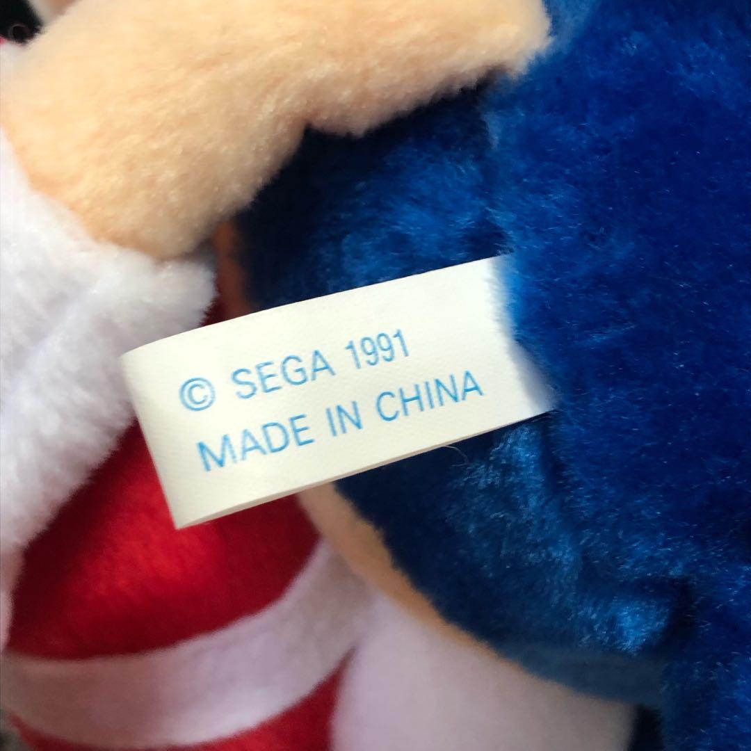 激レア 希少 ソニック・ザ・ヘッジホッグ ぬいぐるみ - メルカリ